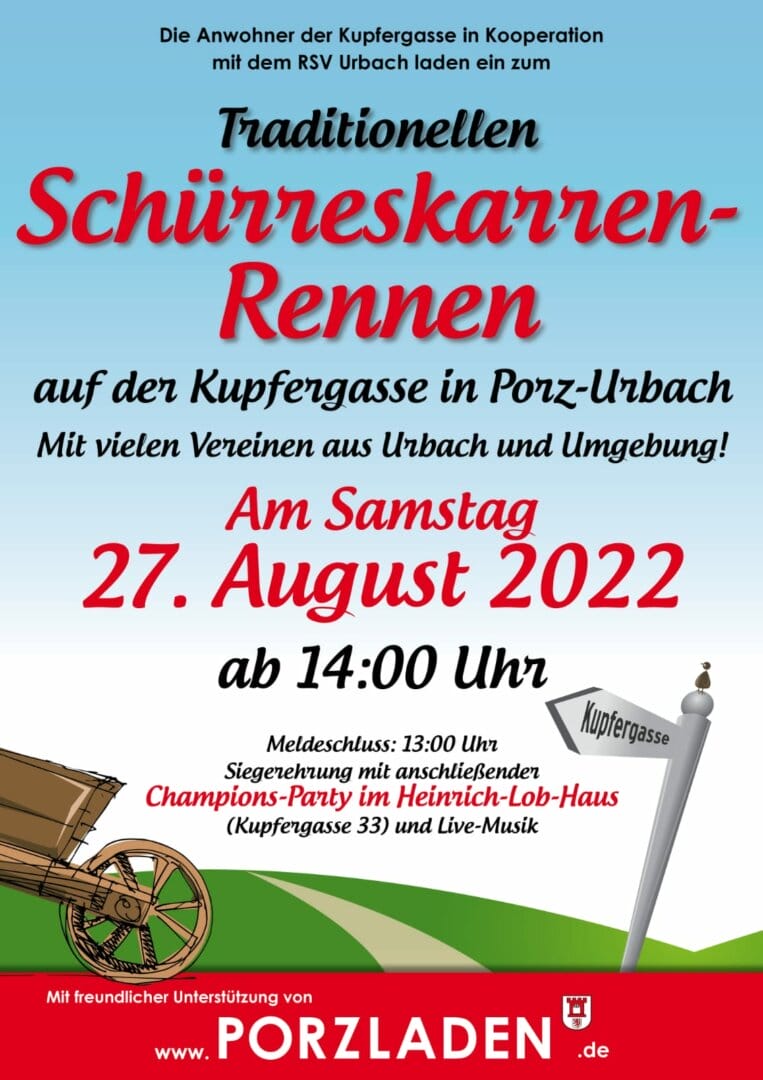 You are currently viewing Urbacher Schürreskarrenrennen am 27.08.2022